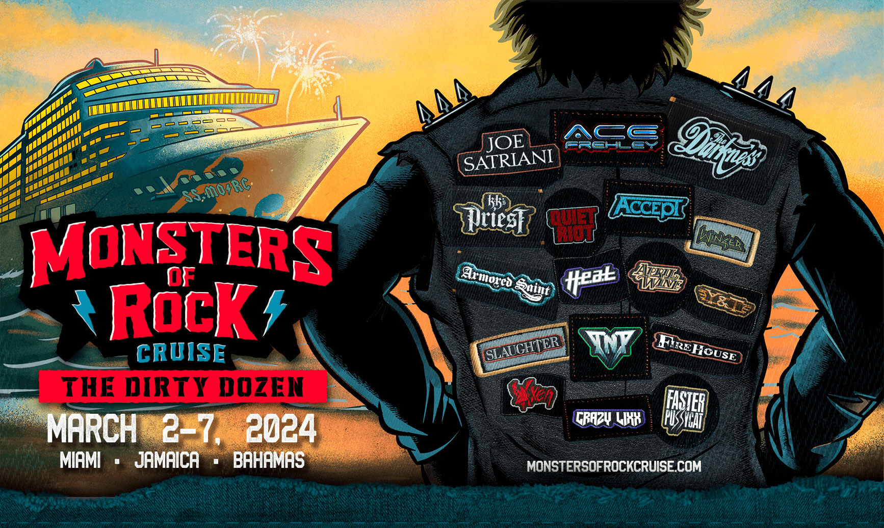 monsters of rock boat cruise