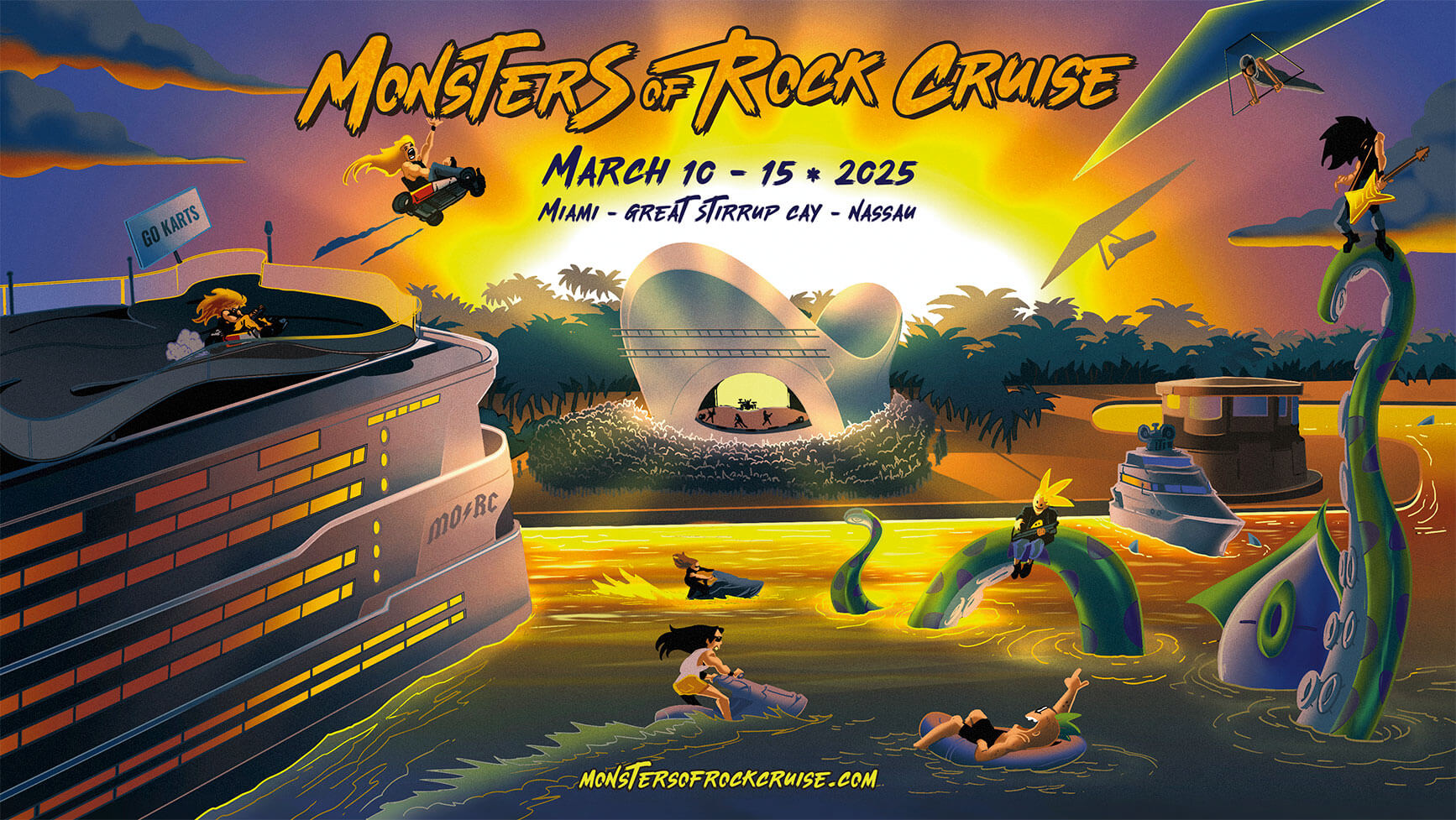 rock boat cruise 2022