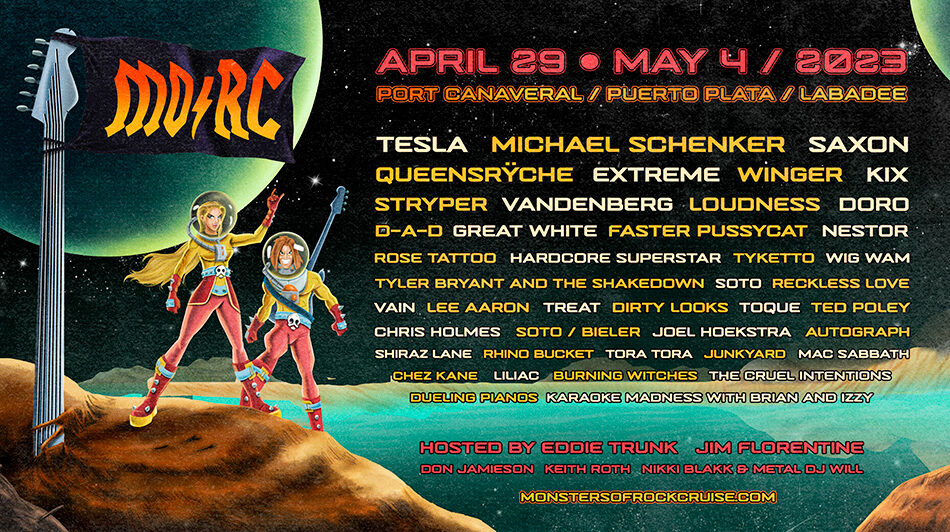 Monsters of Rock Cruise 2023 | Festivals | Fifty Grande